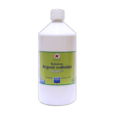 Solution Argent collodal 20 ppm 1 Litre certifi naturelle** - Argent collodal - Vecteur Energy