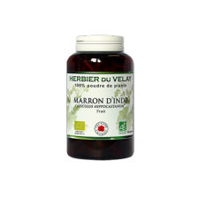 Marron d'Inde - Bio* - 180 gélules de plante - Phytothérapie - Vecteur Energy
