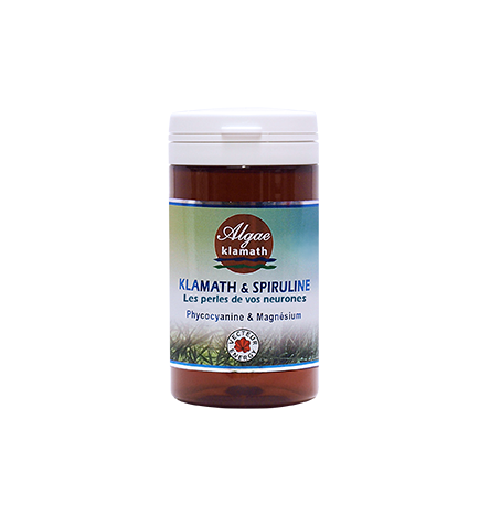 Algae klamath & spiruline - 60 gélules - Algothérapie - Vecteur Energy
