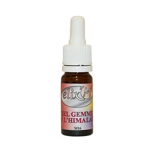 Elix'M - Elixir minéral Sel gemme de l’Himalaya sans alcool - Vecteur Energy
