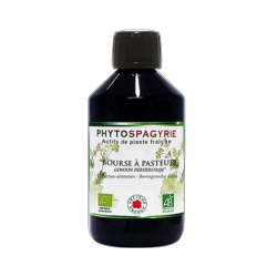 Bourse  pasteur - Bio* - 300 ml - Phytospagyrie - Extrait de plante - Vecteur Energy