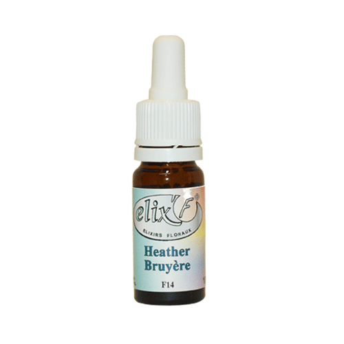 ELIX'F - Bruyère / Heather N°14 - 10 ml - Elixir floral - Fleur de Bach - Vecteur Energy