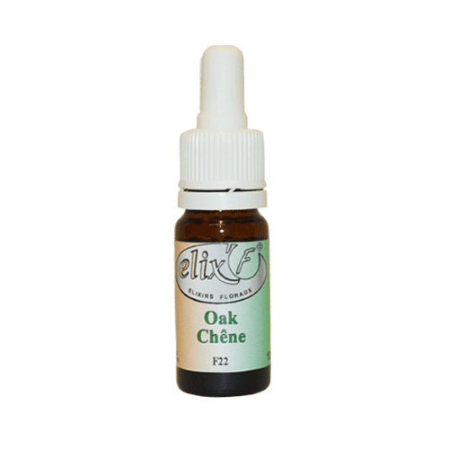 ELIX'F - Chêne / Oak N°22 - 10 ml - Elixir floral - Fleur de Bach - Vecteur Energy