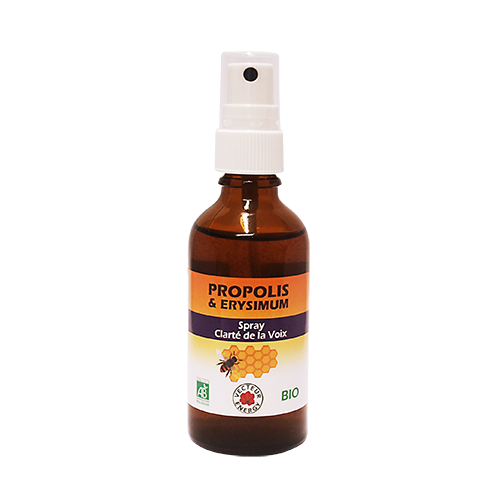 Propolis Erysimum - Spray Clarté de la voix - Bio* - Vecteur Energy