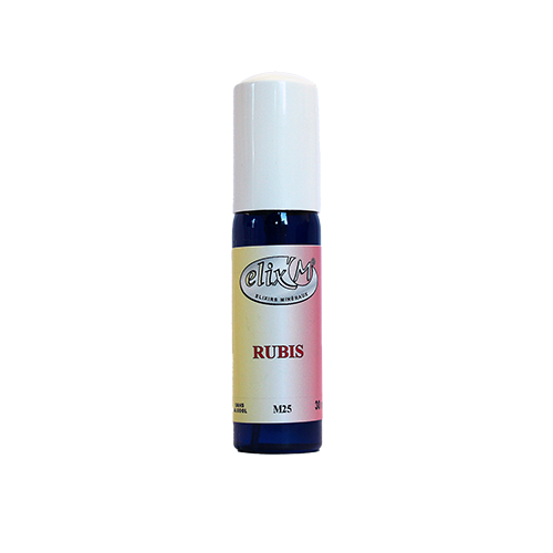 Elix'M - Elixir minéral Rubis sans alcool - Vecteur Energy