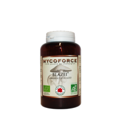 Blazei- 180 gélules - Bio* - Mycoforce - Poudre de champignon - Vecteur Energy