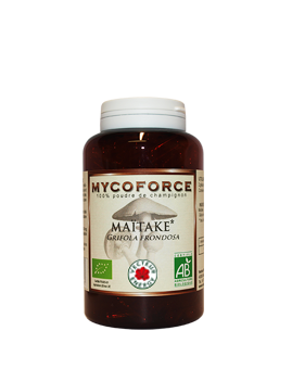 Maïtaké- 180 gélules - Bio* - Mycoforce - Poudre de champignon - Vecteur Energy