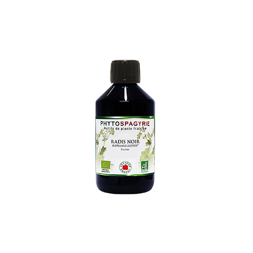Radis noir - 300 ml - Phytospagyrie - Extrait de plante biologique* - Vecteur Energy