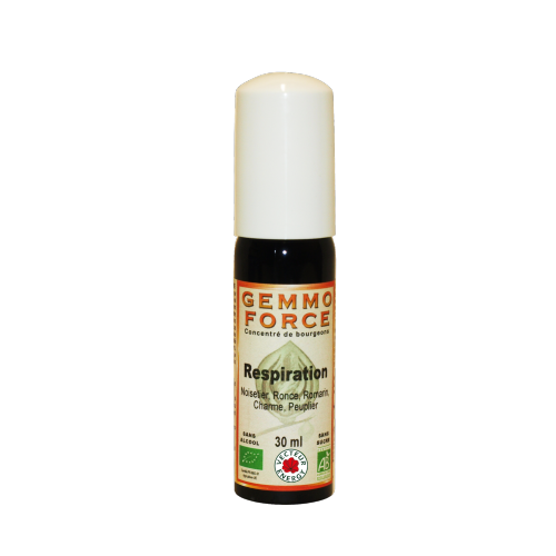 GemmoForce Complexe N°13 - Respiration - sans alcool - Bio - 30 ml - Gemmothérapie - Vecteur Energy