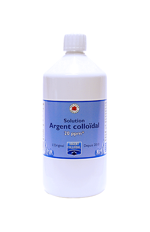 Argent colloïdal 20 ppm - 1L - Argent colloïdal - Vecteur Energy