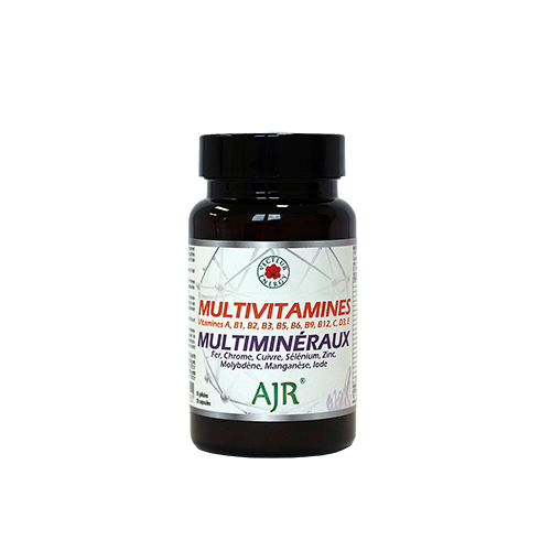 AJR Multivitamines + Multiminéraux - 30 gélules - Vecteur Energy