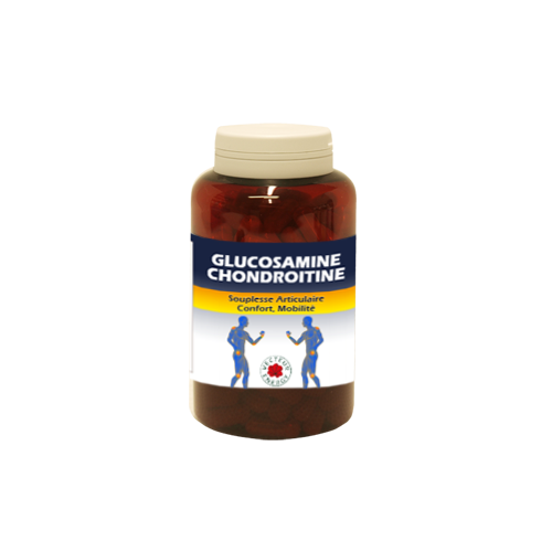 Glucosamine / Chondroïtine - 180 gélules végétales - Vecteur Energy