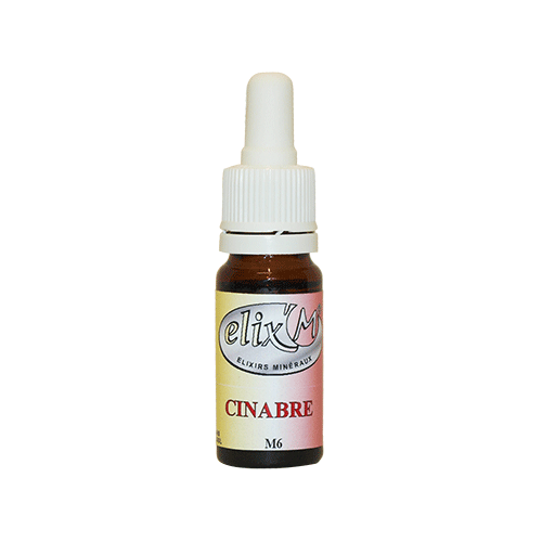 Elix'M - Elixir minéral Cinabre sans alcool - Vecteur Energy