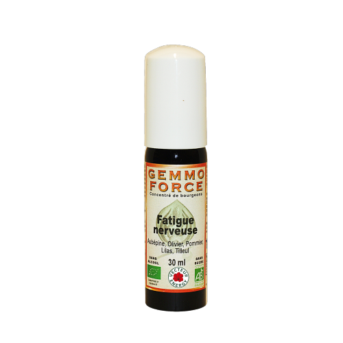 GemmoForce Complexe N°05 - Fatigue nerveuse - sans alcool - Bio - 30 ml - Gemmothérapie - Vecteur Energy