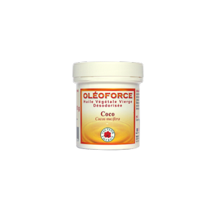 Huile végétale Coco désodorisée - 100 g - Vecteur Energy