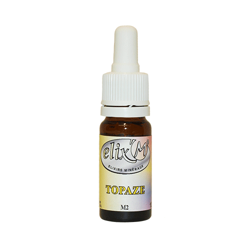 Elix'M - Elixir minéral Topaze impériale sans alcool - Vecteur Energy