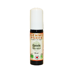 GemmoForce Cassis - sans sucre - sans alcool - Bio - 30 ml - Gemmothrapie - Vecteur Energy