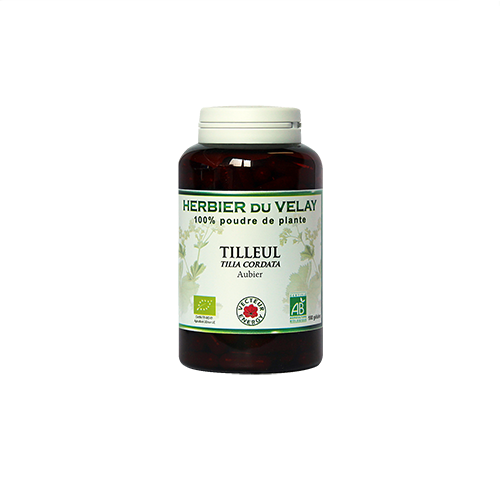 Tilleul - Bio* - 180 gélules de plante - Phytothérapie - Vecteur Energy