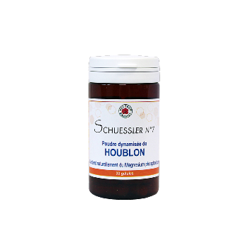 Sels biochimiques de Schuessler N°07 - Houblon - Magnesium phosphoricum - 30 gélules - Vecteur Energy